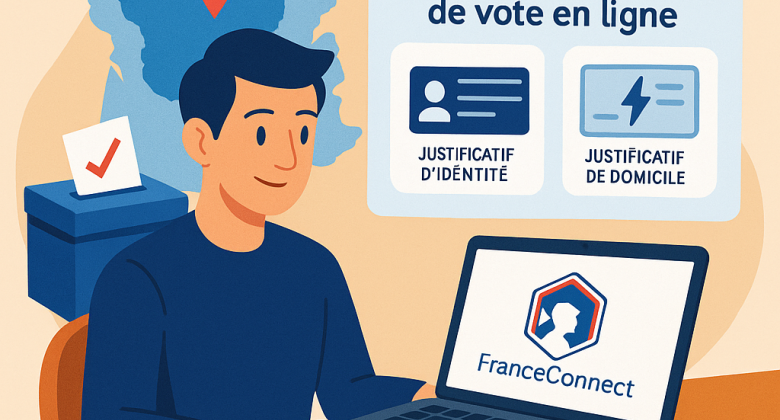 Demande d'inscription en ligne sur les listes électorales