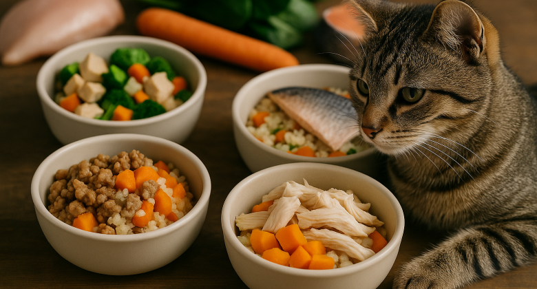Recettes maison équilibrées pour chats (faciles à réaliser)