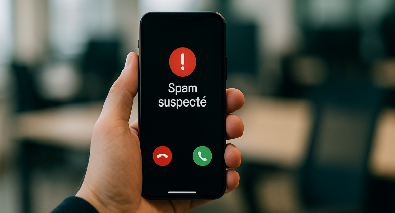 Pourquoi votre numéro peut apparaître comme “spam” ou “à risque”